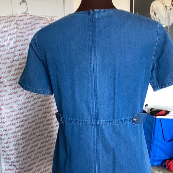 Talbots denim boho dress - Picture 3 of 6